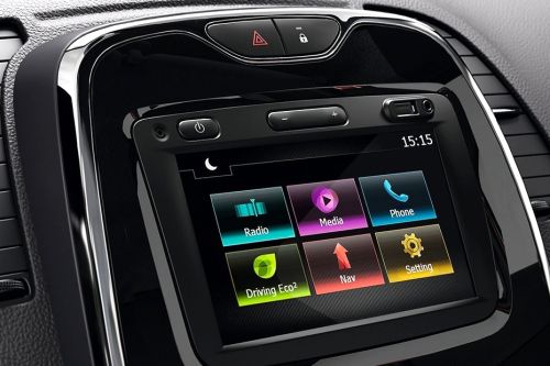Captur touch screen