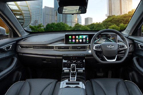 Dashboard View of Tiggo Cross