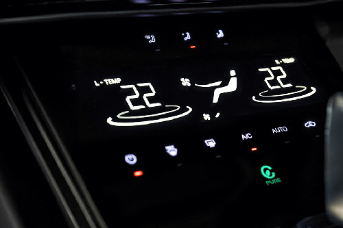 Front AC Controls of Chery Tiggo Cross