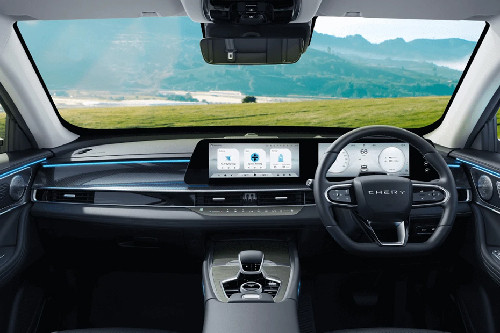 Dashboard View of Tiggo 7 PHEV