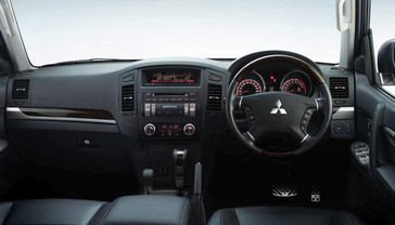 Dashboard View of Pajero