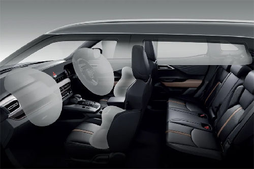 Mitsubishi XForce AirBags View