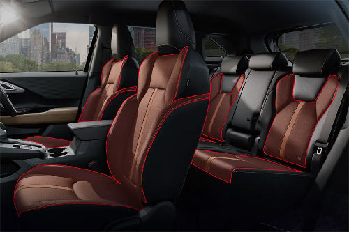 Mitsubishi XForce Front And Rear Seats Together