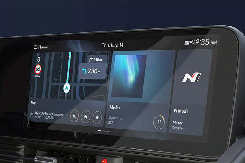 Ioniq 5 N touch screen