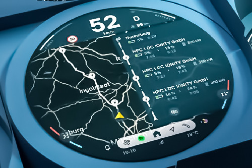 Electric gps navigator