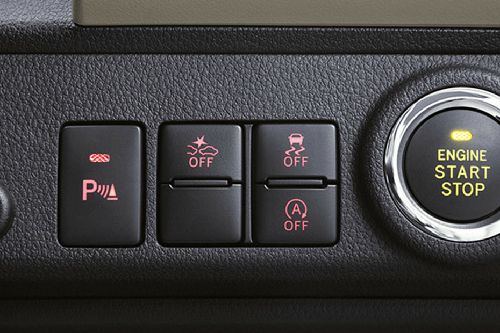 Toyota Rush Engine Start Stop Button