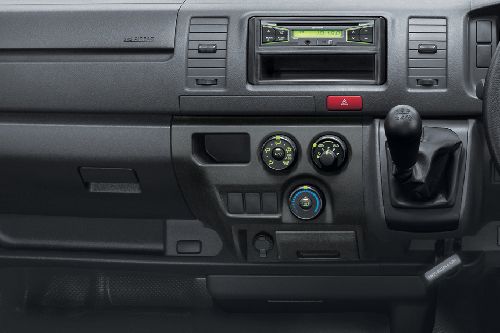Side AC Controls of Toyota Hiace
