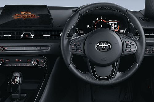 Dashboard View of GR Supra