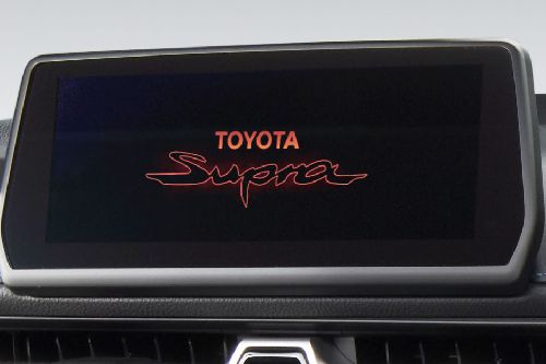 GR Supra touch screen