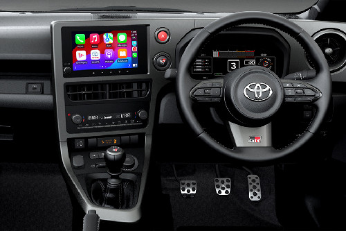 Dashboard View of GR Yaris