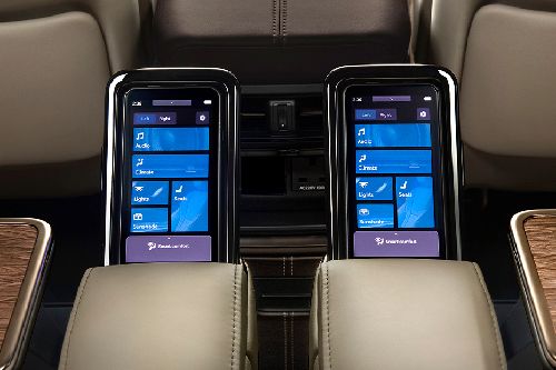 Alphard Rear AC Controls