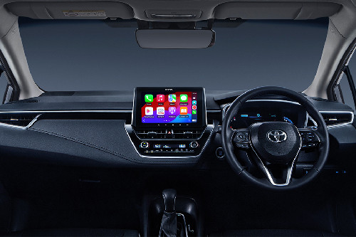 Dashboard View of Corolla GR Sport