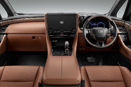 Dashboard View of Vellfire HEV