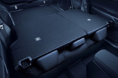 Folding Seats of Toyota Corolla Cross Hybrid