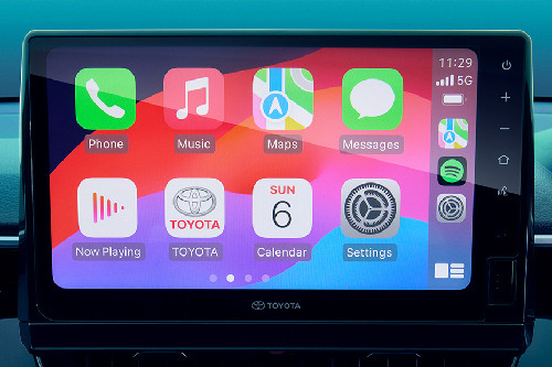 Corolla Cross Hybrid touch screen