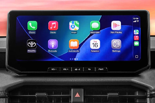Hilux BEV touch screen