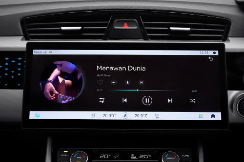 Front AC Controls of Proton X70