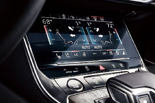 Front AC Controls of Audi A7 Sportback