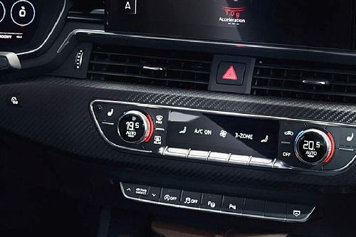 Front AC Controls of Audi RS 5 Sportback