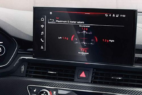 RS 5 Sportback touch screen