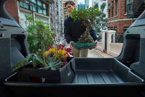 Storage Closer View of Audi Q3 Sportback