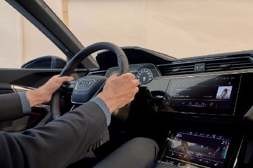 Dashboard View of Q8 E-Tron