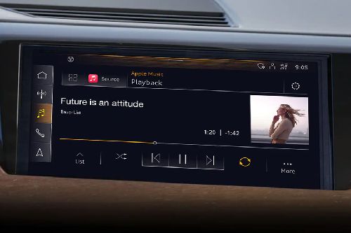 E-Tron GT touch screen