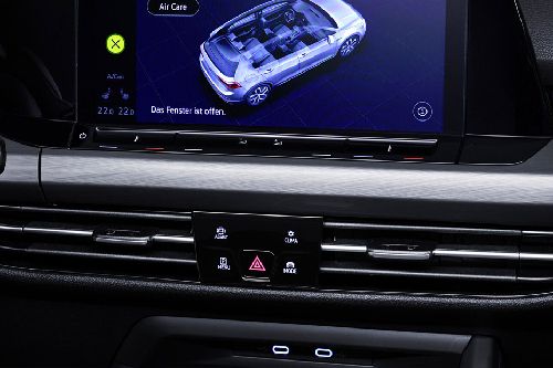 Front AC Controls of Volkswagen Golf R