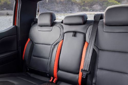 Ford Ranger Raptor Rear Seats