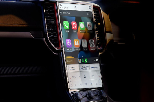 Ranger Raptor touch screen