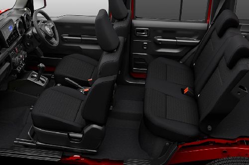Suzuki Jimny 5 Door Front And Rear Seats Together