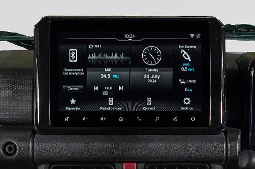 Jimny 5 Door touch screen