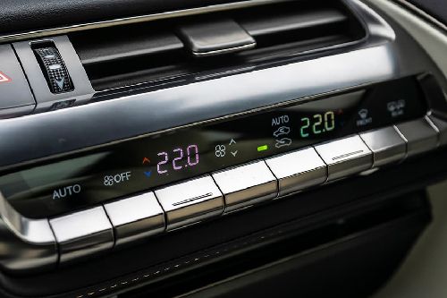 Front AC Controls of Lexus LC