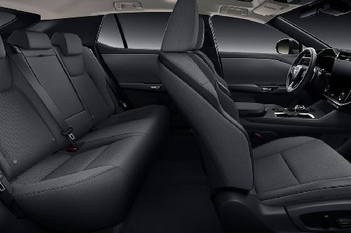 Lexus RZ Front And Rear Seats Together