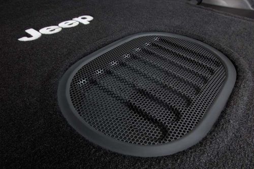 Speakers View of Jeep Wrangler