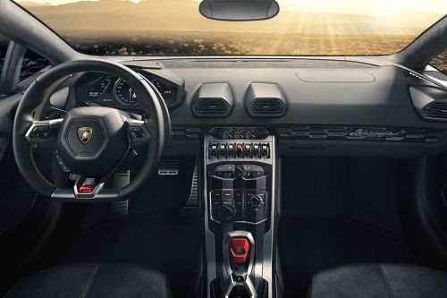 Dashboard View of Huracan Spyder