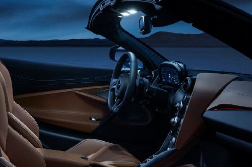 Dashboard View of 720S Spider