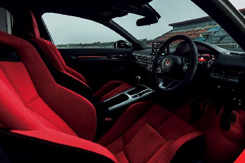 Dashboard View of Civic Type R