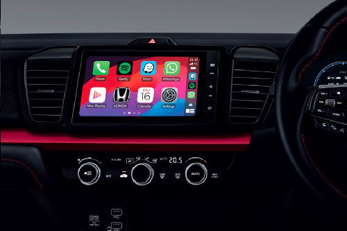 Front AC Controls of Honda City Hatchback