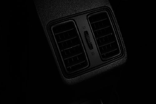 City Hatchback Rear AC Controls