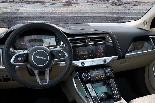 Dashboard View of I-Pace