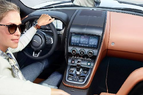 Dashboard View of F-Type