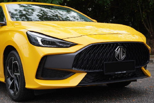 MG 5 Grille View
