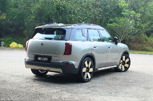 MINI Countryman Rear Angle View